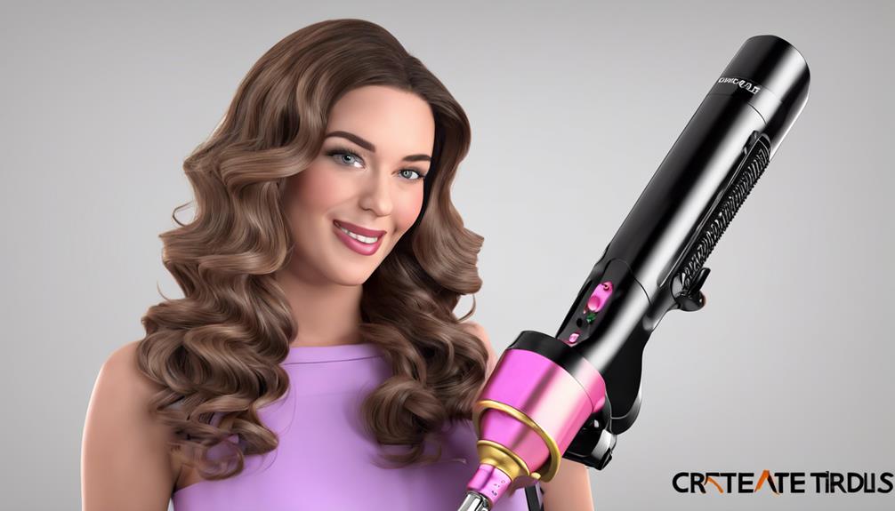 curling iron with 1 1 4 barrel