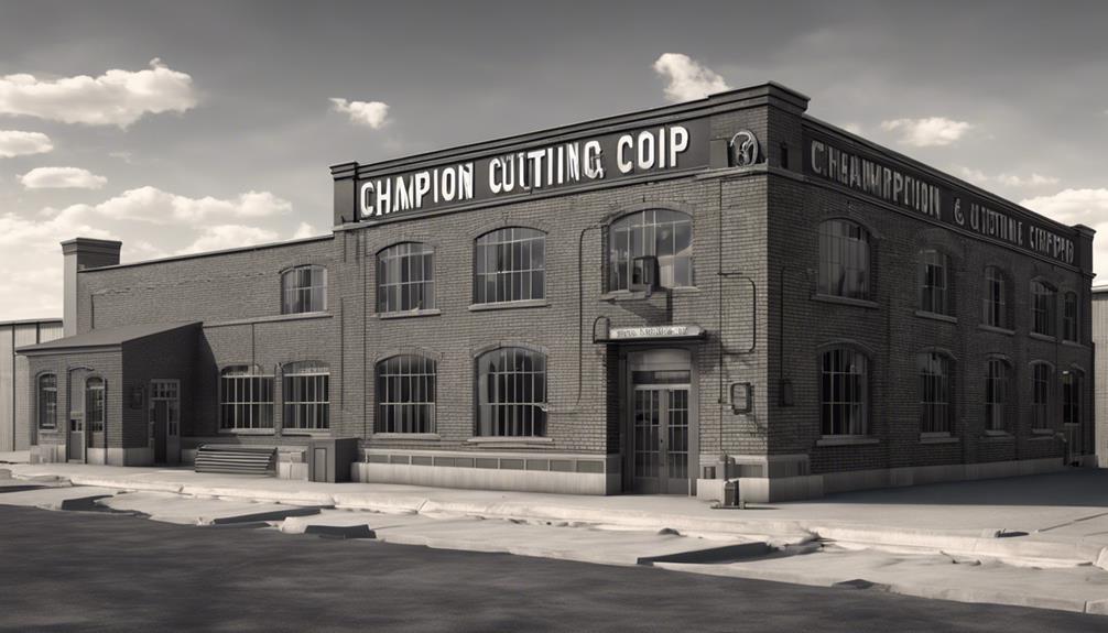 cutting tools industry history