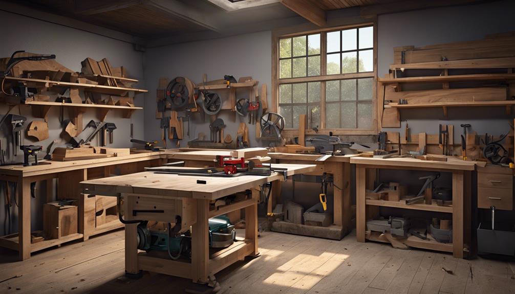 varieties of woodworking tools